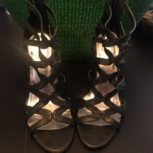 Black Bamboo wedges